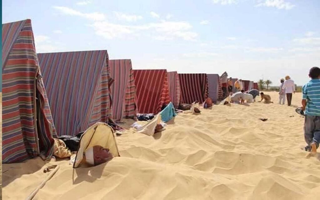 Sand Burial Treatment